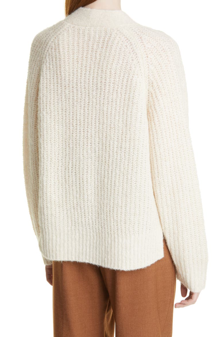 Cleveland Button Cardigan, Alternate, color, NATURAL NAT