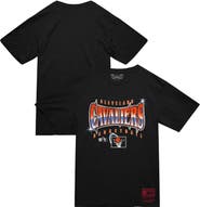 Mitchell & Ness Men's Mitchell & Ness Black Cleveland Cavaliers Worldwide Collection Glow Up T-Shirt