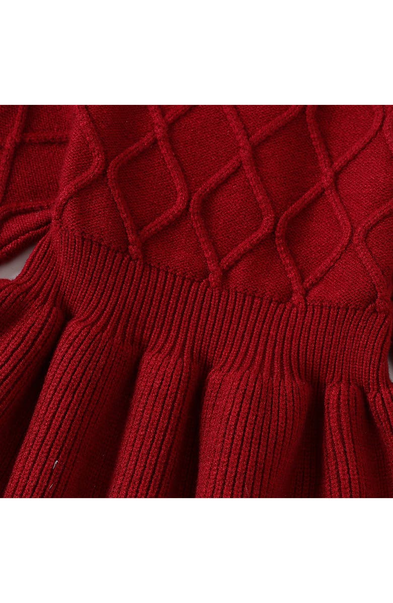 Ashmi & Co. Yara Long Sleeve Cotton Sweater Dress, Alternate, color, 