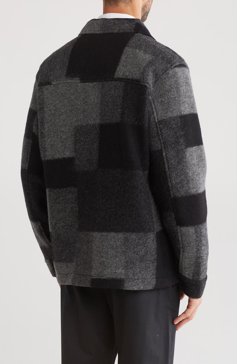 NN07 Wilas Wool Blend Shirt Jacket, Alternate, color, 