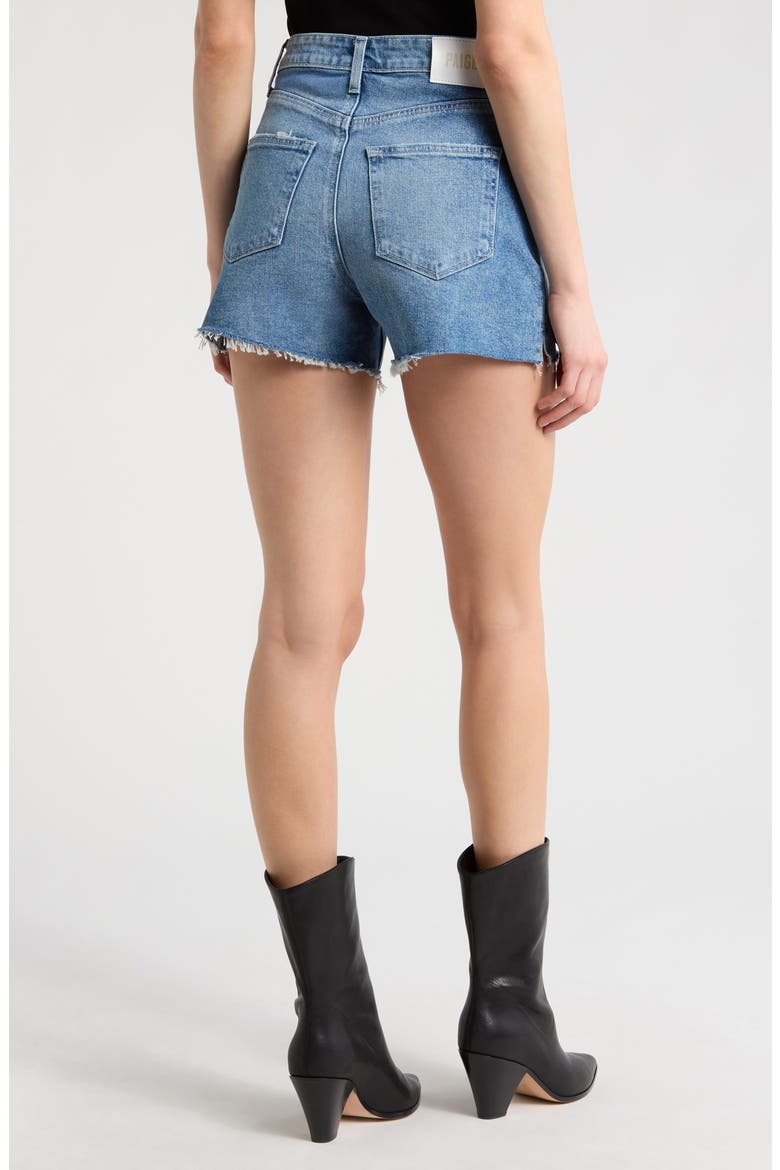Dani Ultra High Waist Cutoff Denim Shorts, Alternate, color, SUPERPOWER