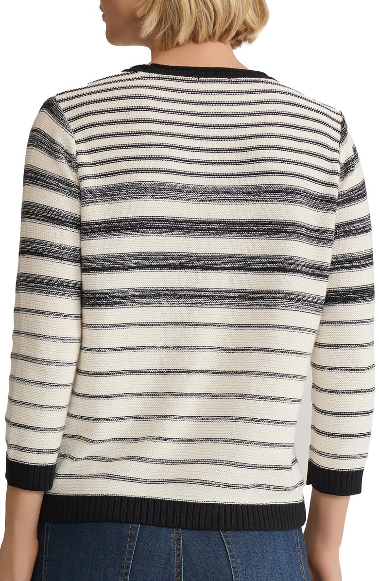 Jones New York Marled Roll Neck Sweater, Alternate, color, Jones Black / Jones White