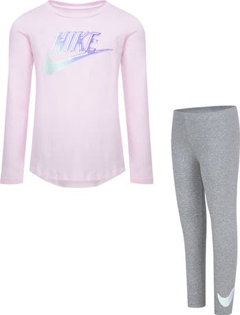 Kids' Long Sleeve Top & Leggings Set