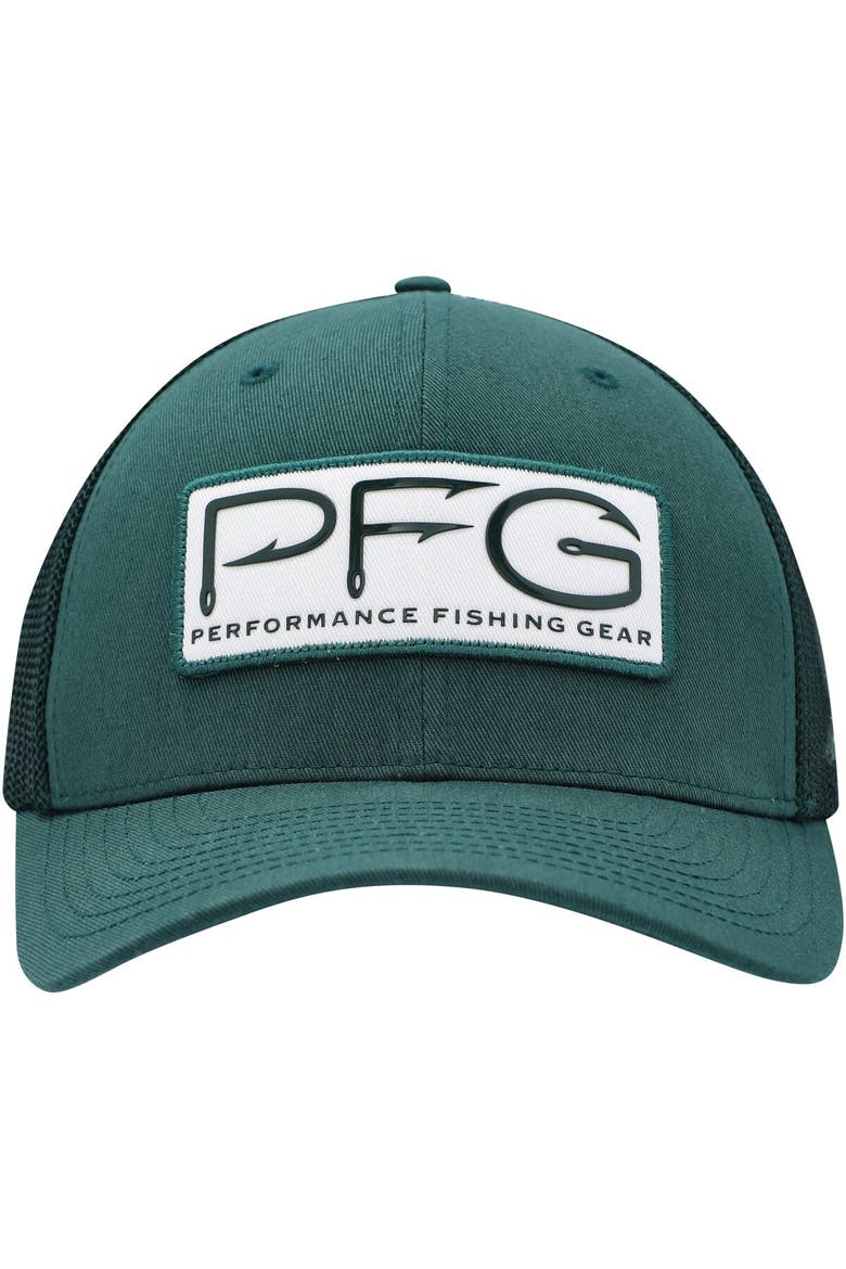 Men's Columbia Green Michigan State Spartans PFG Hooks Flex Hat, Alternate, color, Green