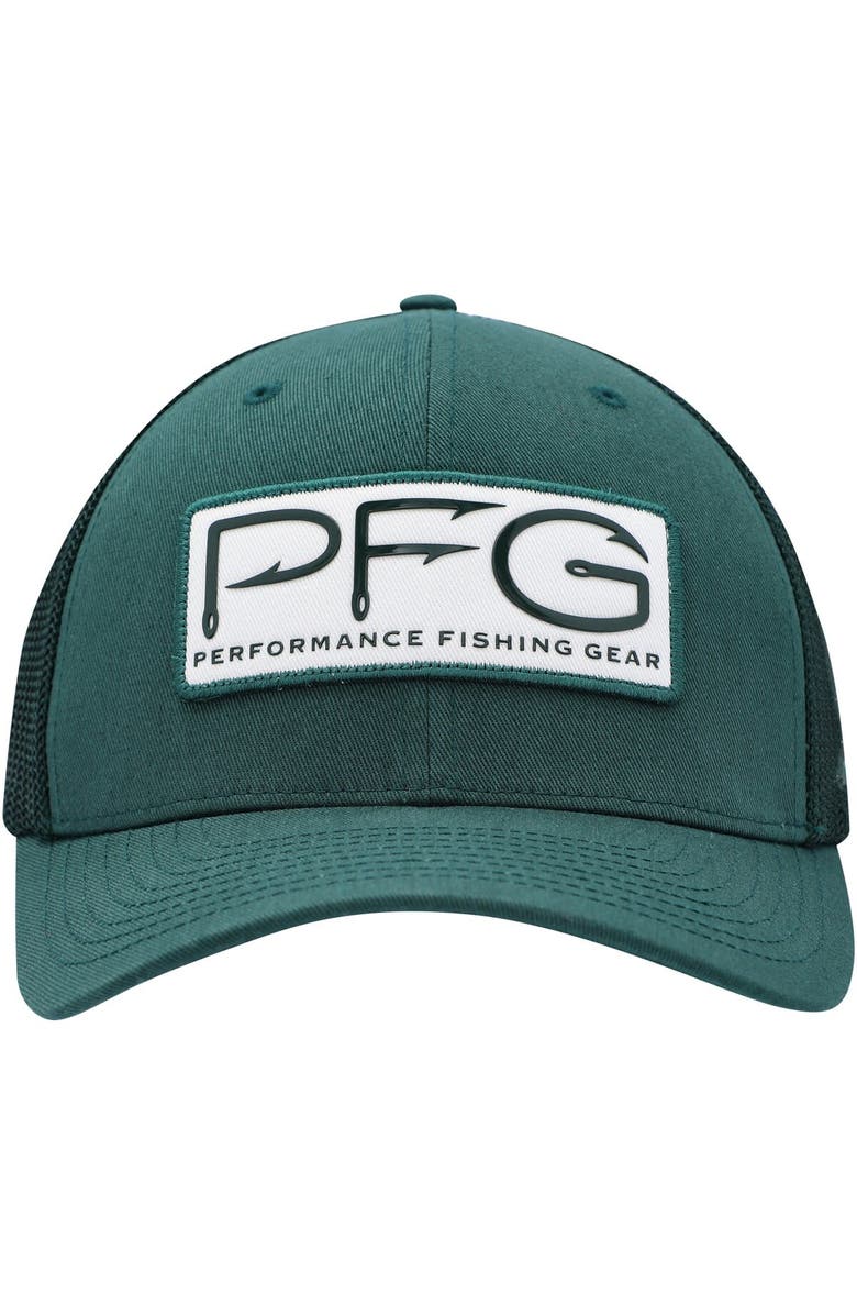 Columbia Men's Columbia Green Michigan State Spartans PFG Hooks Flex Hat, Alternate, color, Green