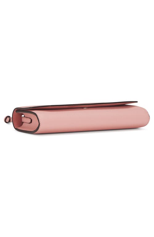Oryany Mandy Leather Crossbody Wallet In Baby Pink