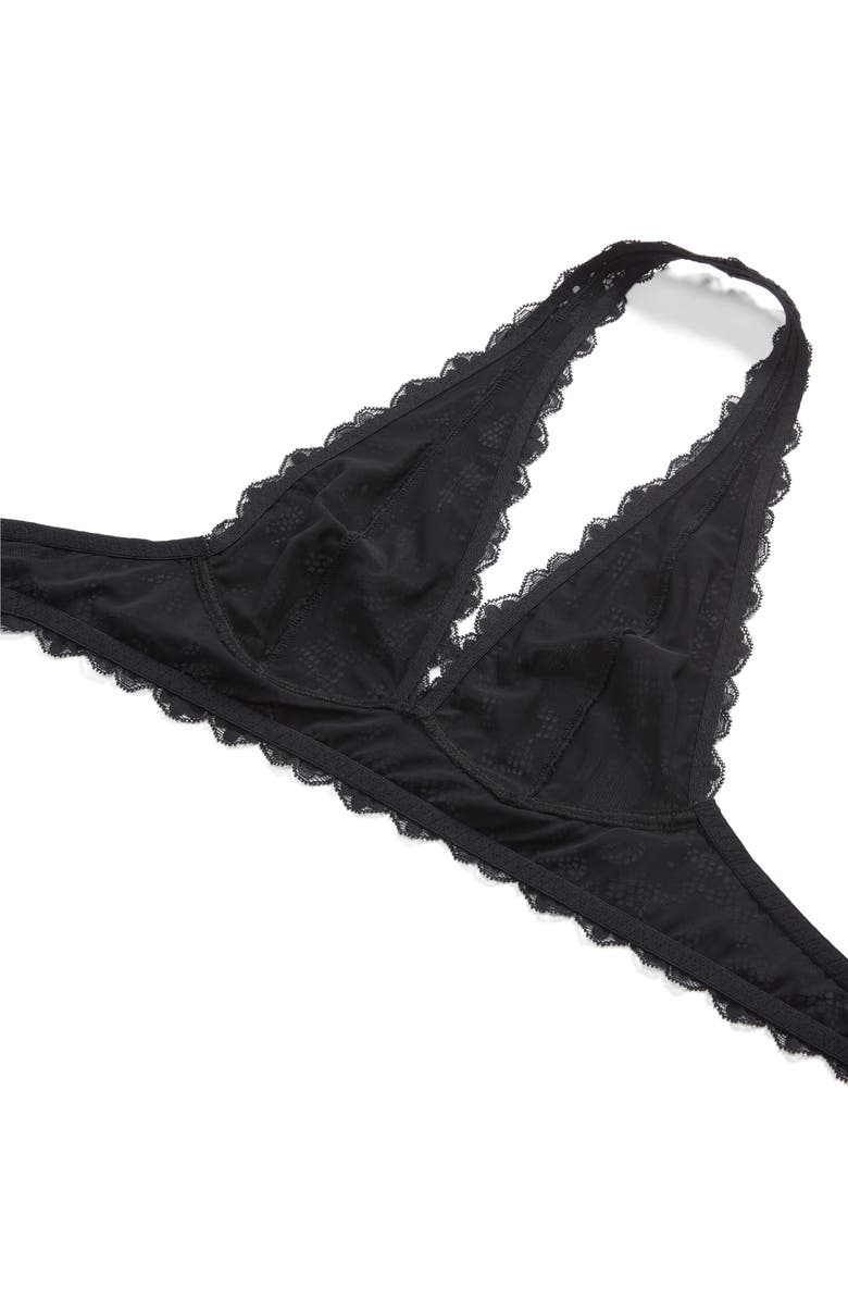 Free People Intimately FP Lace Halter Bralette, Alternate, color,