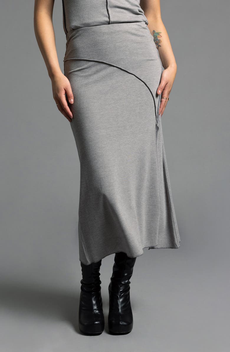 WEEKEND LOS ANGELES Marisol Maxi Skirt, Alternate, color, Natural Grey