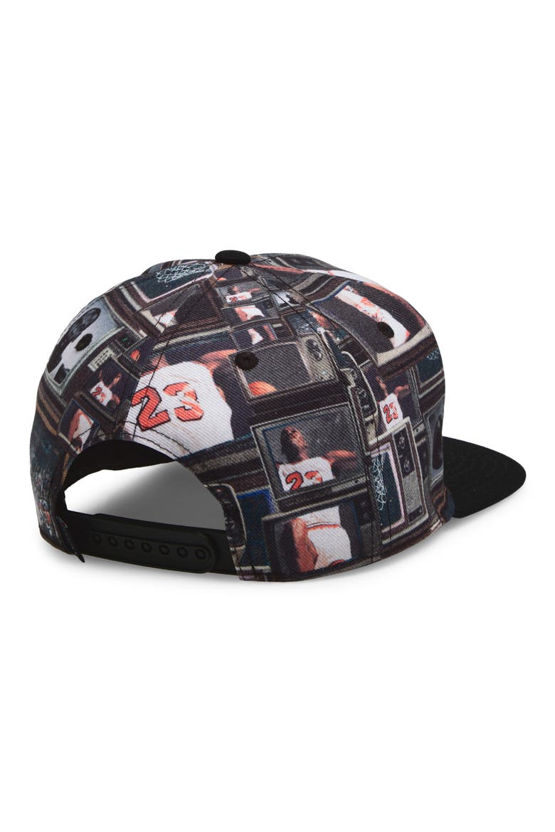 Kids' Jersey Flat Brim Adjustable Hat, Alternate, color, DARK SMOKE GREY