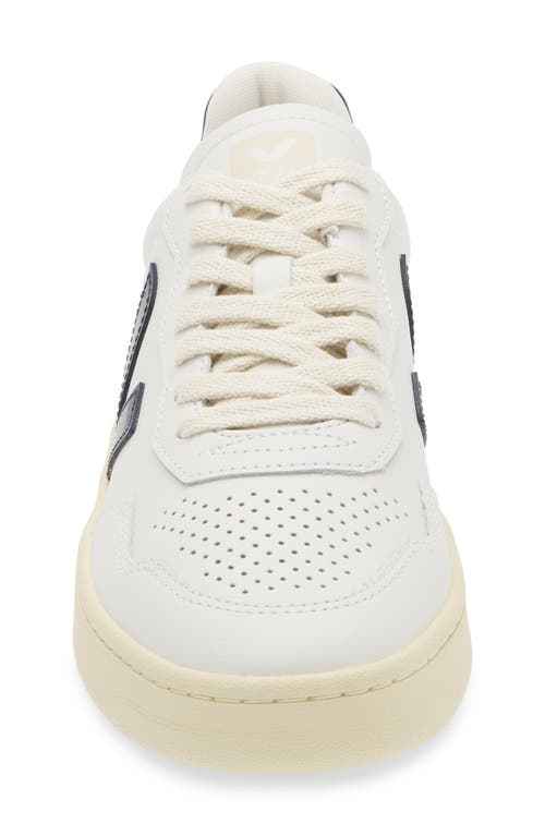 Veja Low-top Sneakers With Perforated Detailing And Rubber Sole In Extra White Nautico