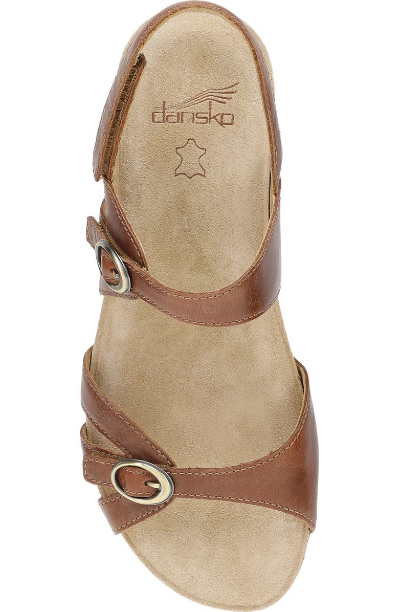 Dansko Ruthie Strappy Sandal, Alternate, color, Toffee