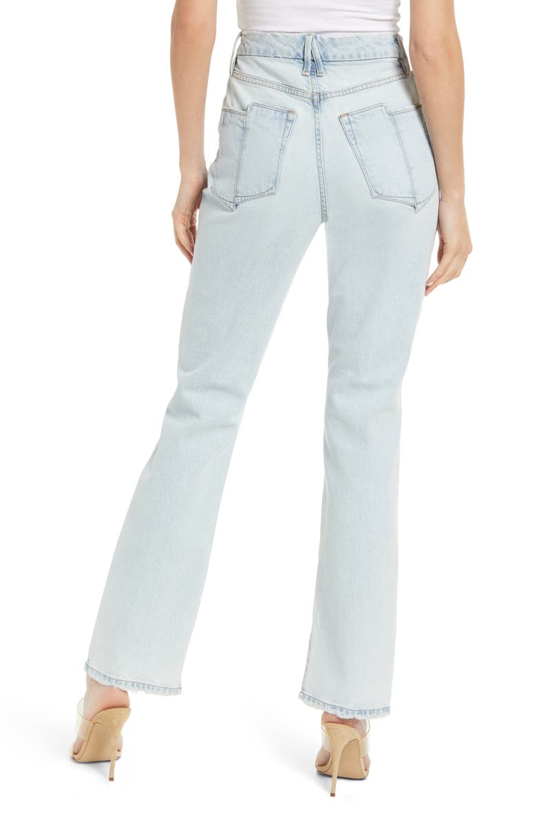 Good American Good Boy High Waist Jeans, Alternate, color,