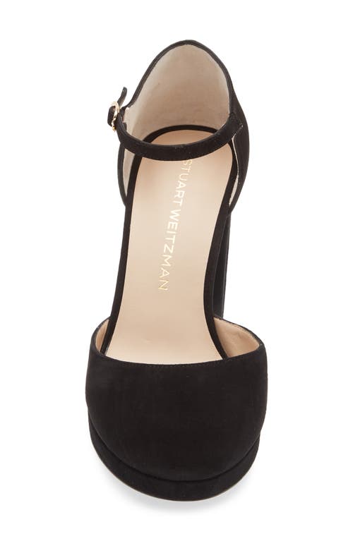 Stuart Weitzman Babette Platform Pump In Black