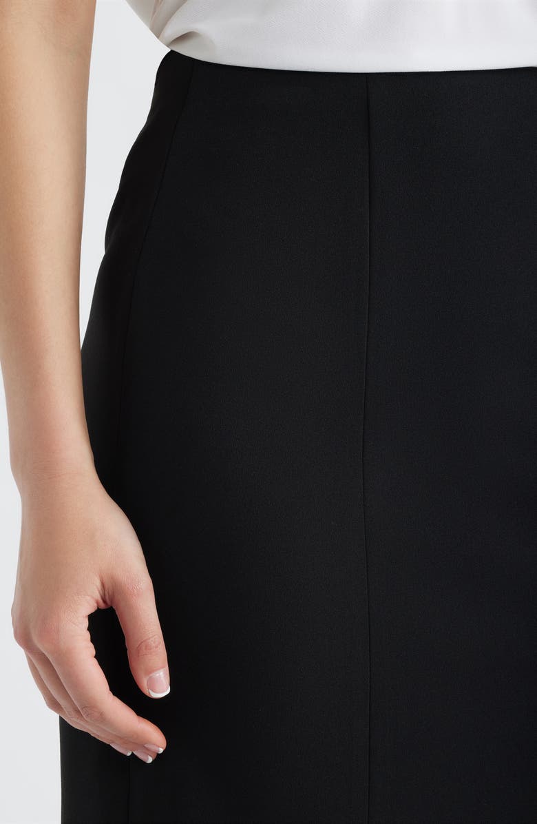 Anne Klein Pull-On Pencil Skirt, Alternate, color, Anne Black