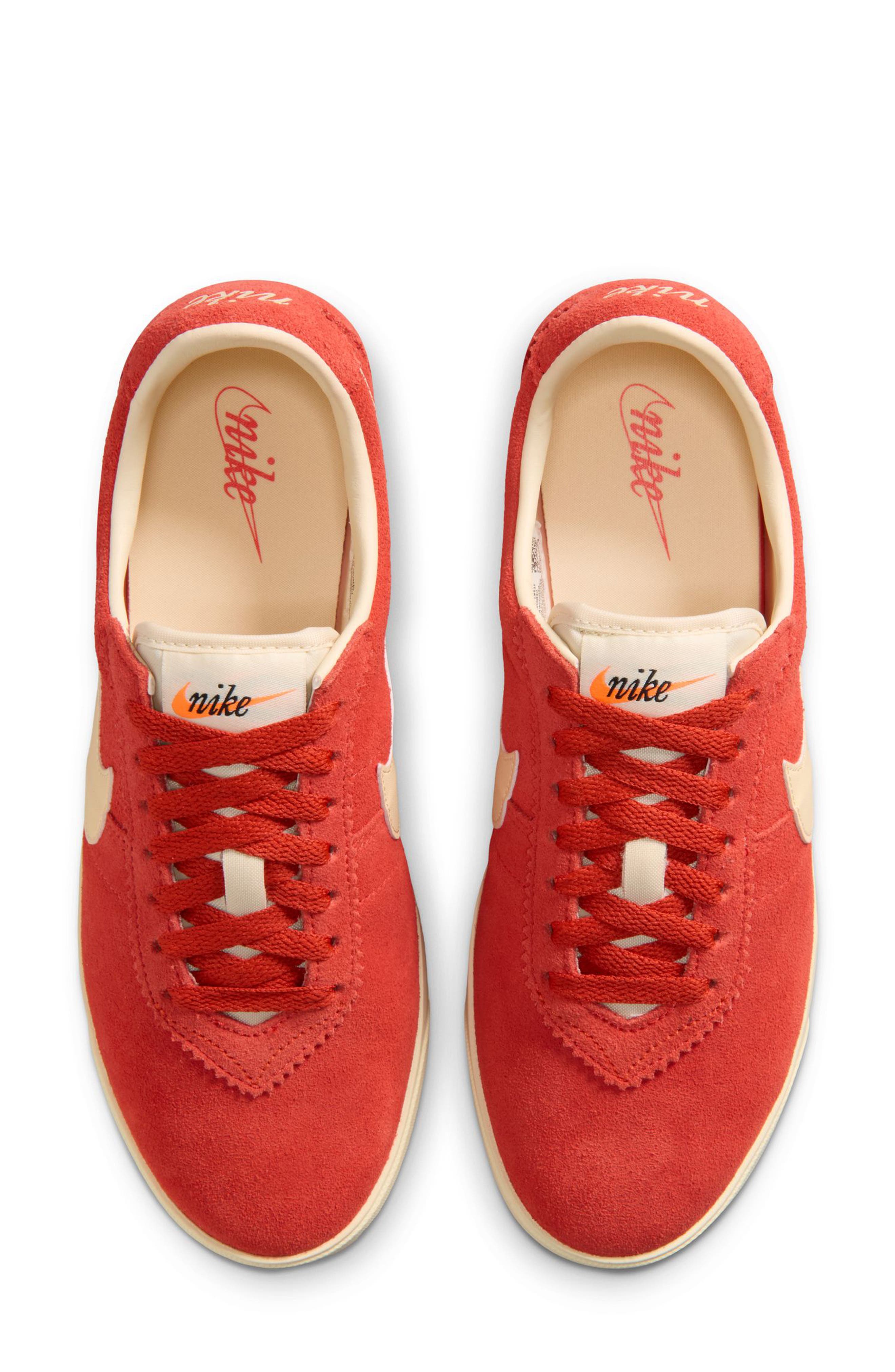 Nike Astrograbber Suede Football Sneaker, Alternate, color, Light Crimson/ Muslin