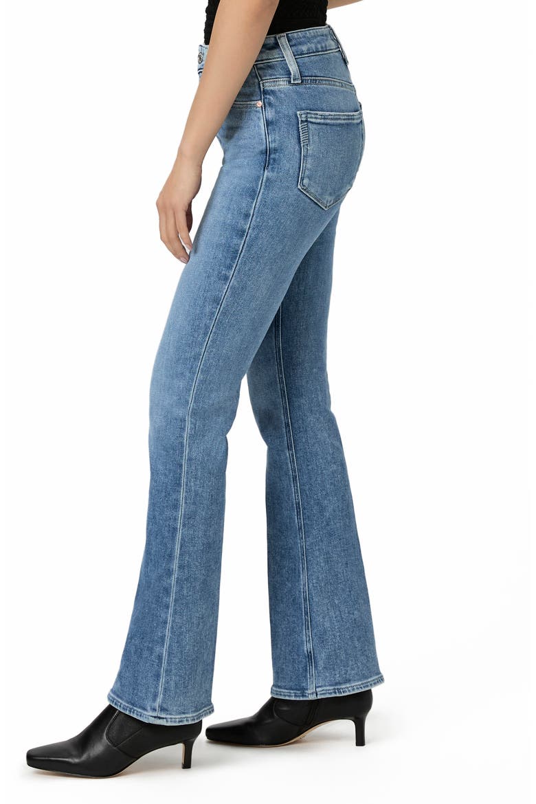 Laurel Canyon High Waist Flare Jeans, Alternate, color, BEBOP