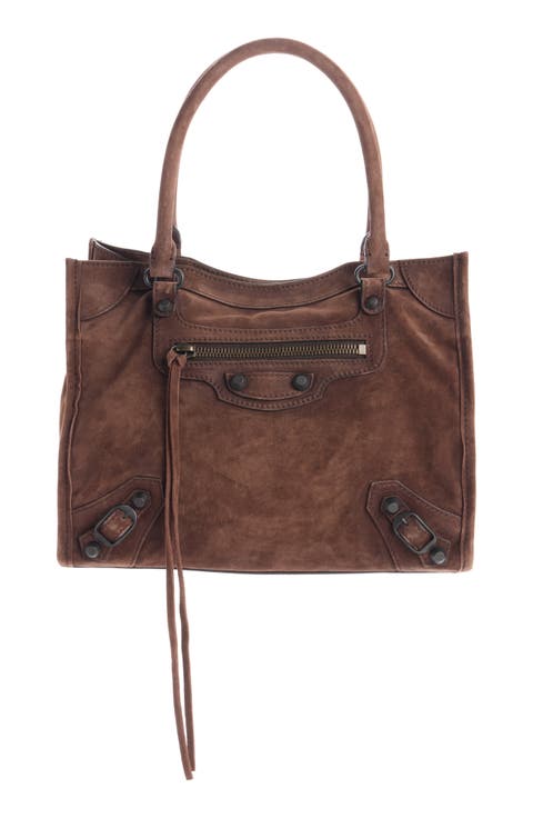 Le City Mini Suede Tote Bag