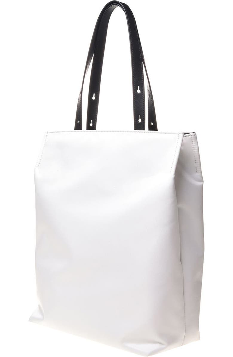 Moschino Cow Print Faux Leather Tote, Alternate, color,