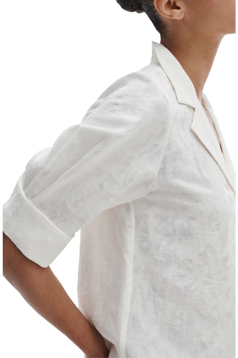 Carmella Woven Shirt, Alternate, color, CREAM