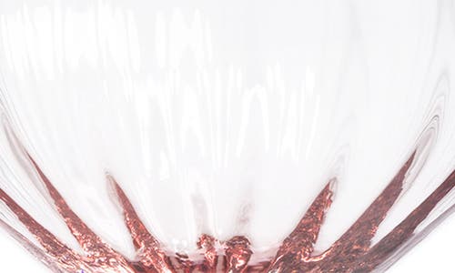 Zodax Malden Optic Set Of 4 Cocktail Glasses In Transparent