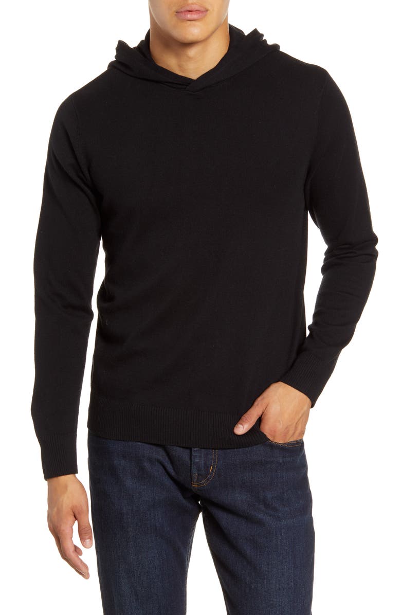 Bonobos Slim Fit Hooded Sweater, Main, color,