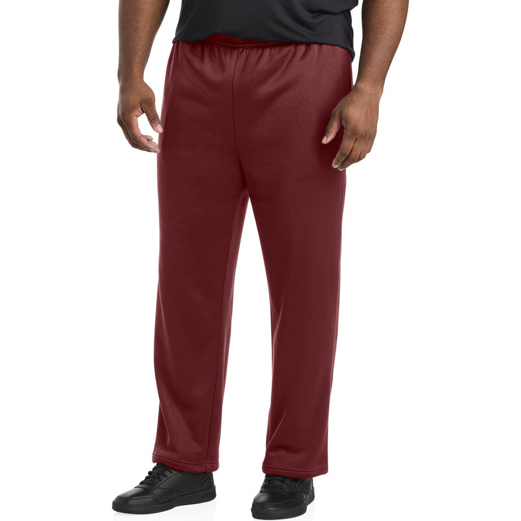 Reebok Performance Athletic-fit Joggers In Rich Maroon Sld