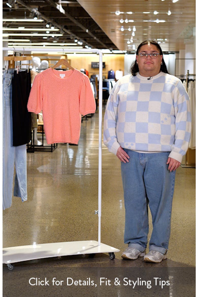 Novelty Short Sleeve Cotton Sweater video