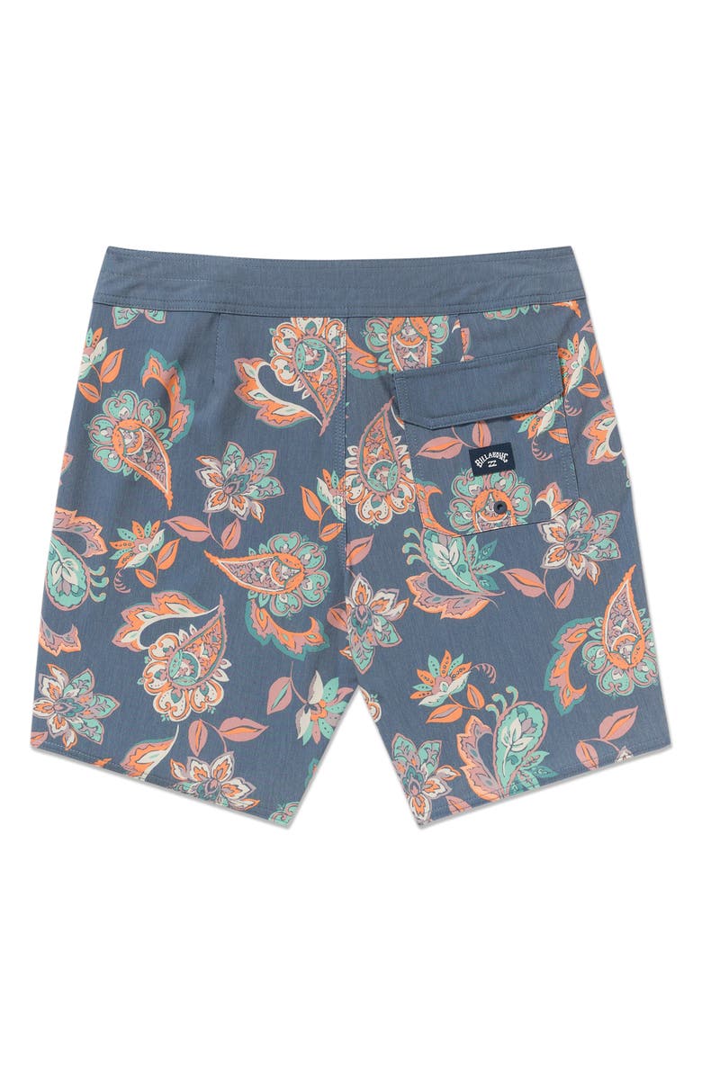 Billabong Good Times Pro Board Shorts, Alternate, color, Charcoal/ Navy