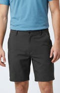 BURNSIDE Cotton & Linen Blend Chino Shorts