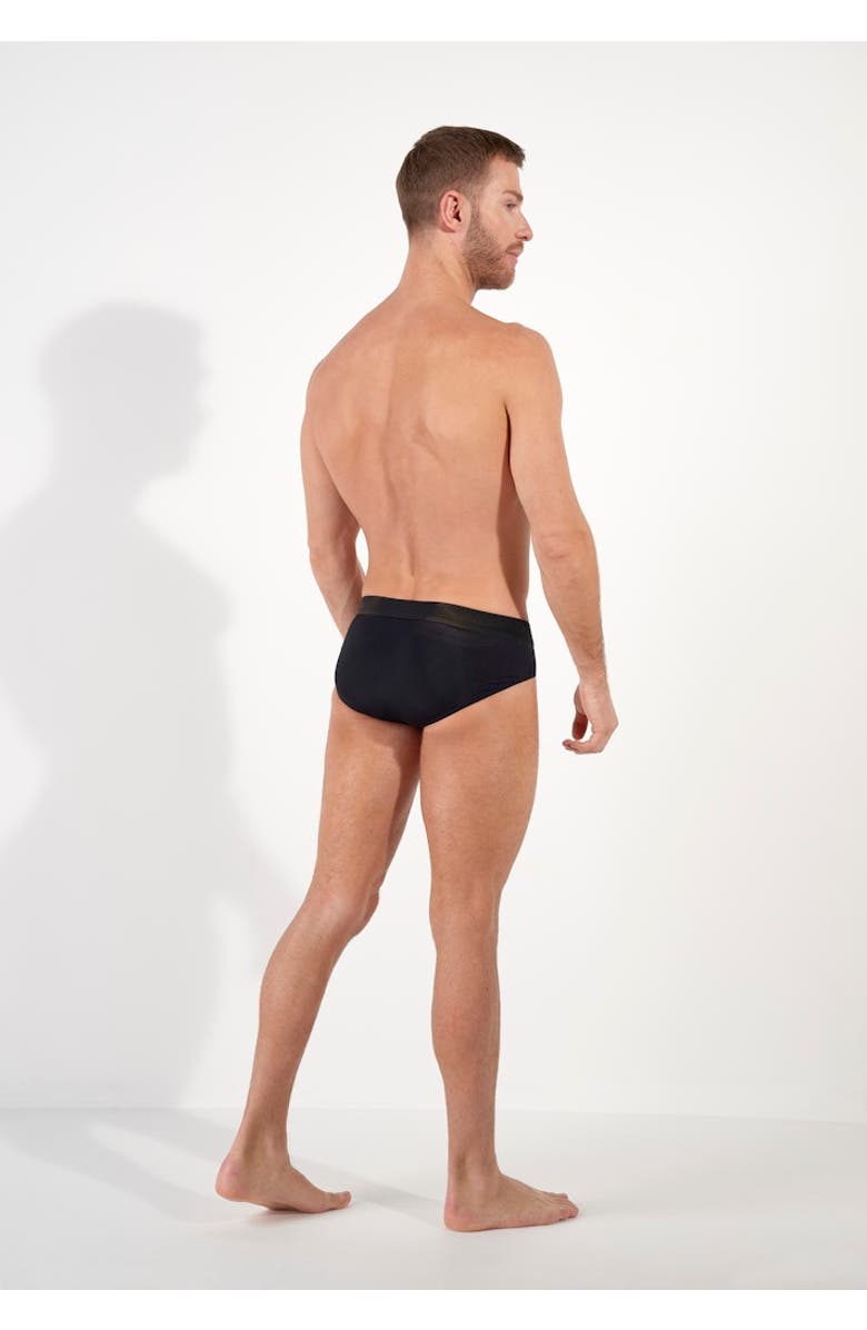 HOM Supersoft Mini Briefs, Alternate, color, Black