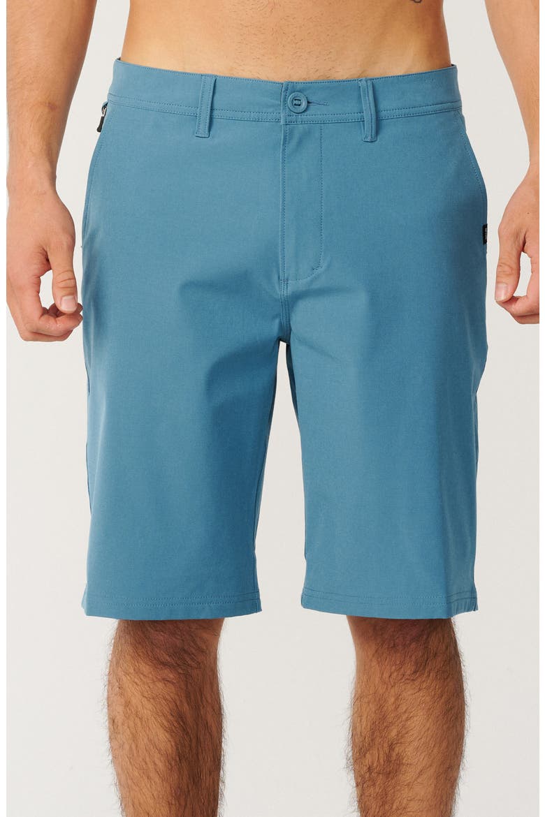 Boardwalk Phase Shorts, Main, color, BLUE ROCK