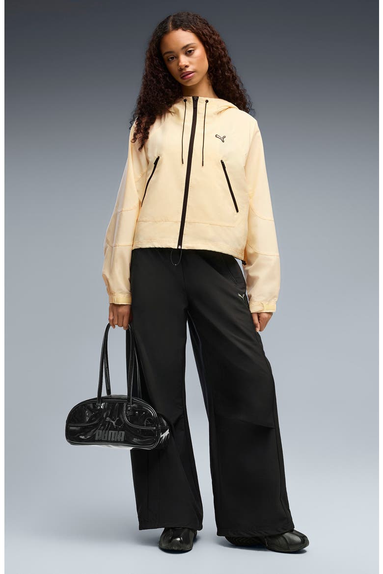 Street Glam Oversize Jacket, Alternate, color, BUTTERCREAM