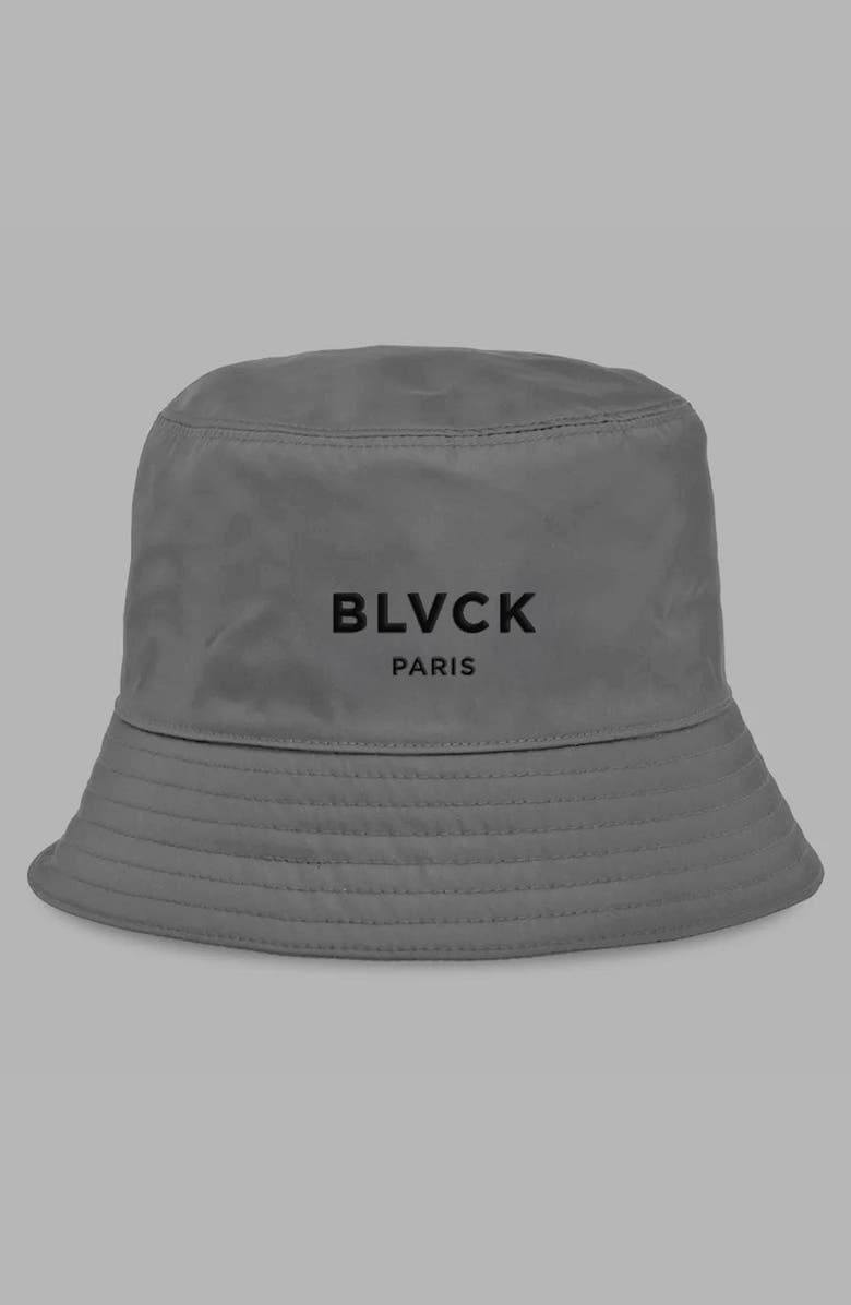 Blvck Paris Bucket Hat, Main, color, Grey