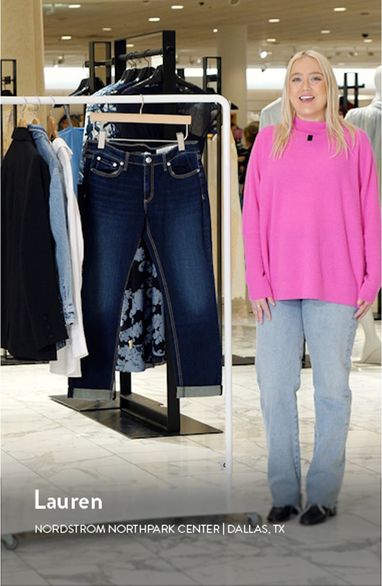 Dre Low Rise Slim Boyfriend Jeans, sales video thumbnail