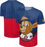 FOCO Men's FOCO Royal/Red Chicago Cubs Big Logo Mascot T-Shirt