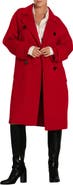 Belle & Bloom Rumour Has It Oversized Wool Blend Coat
