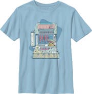 Star Wars: The Mandalorian and Grogu Boy's Star Wars The Mandalorian and Grogu The Child Street Stall Graphic T-Shirt