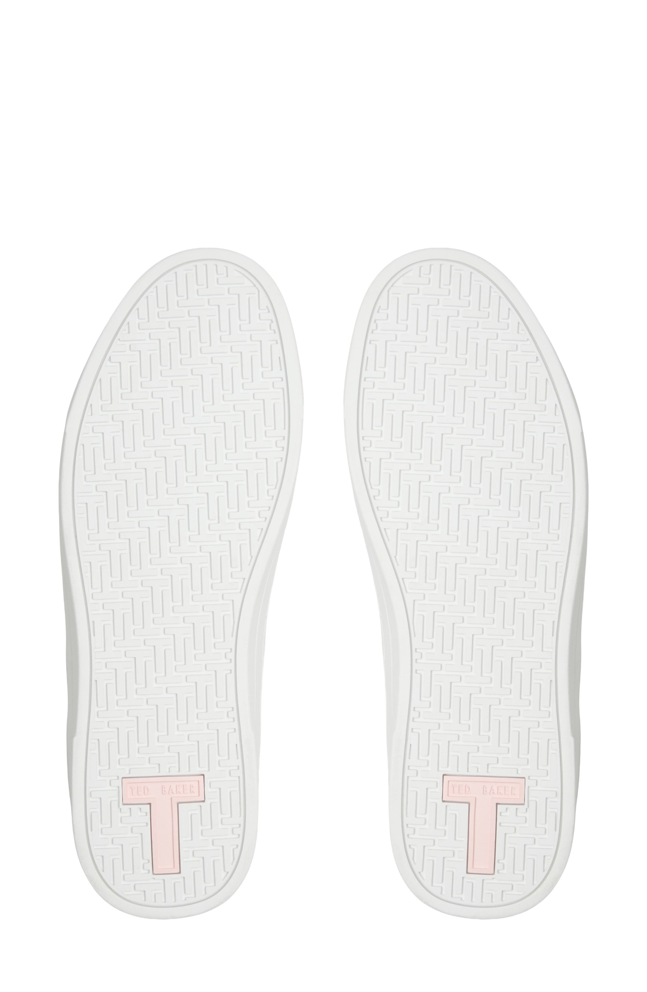 Alison Sneaker, Alternate, color, WHITE/ RED/ PINK