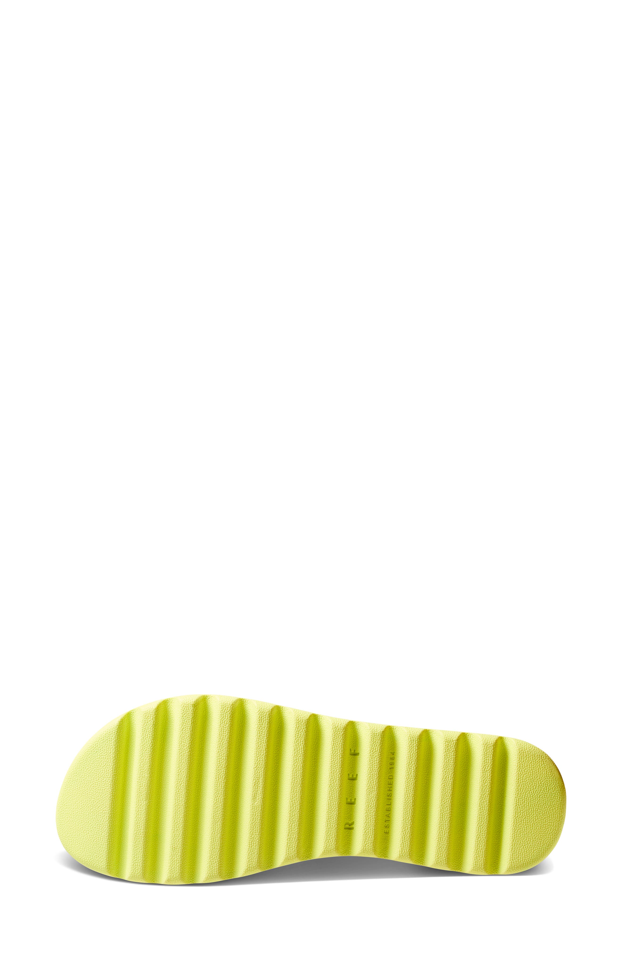Water Vista Platform Slingback Sandal, Alternate, color, SAND LIME
