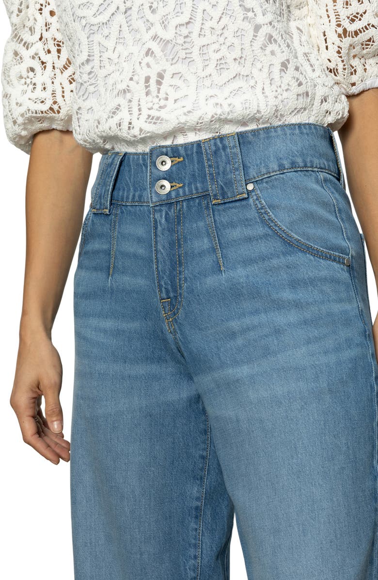 Sanctuary Side Car High Waist Ankle Barrel Jeans, Alternate, color,