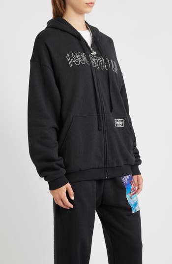 Disconnected 1-800 Harley Zip Hoodie