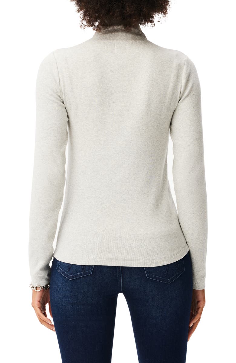 NIC+ZOE High Neck Perfect Rib Turtleneck Sweater, Alternate, color, Reflection
