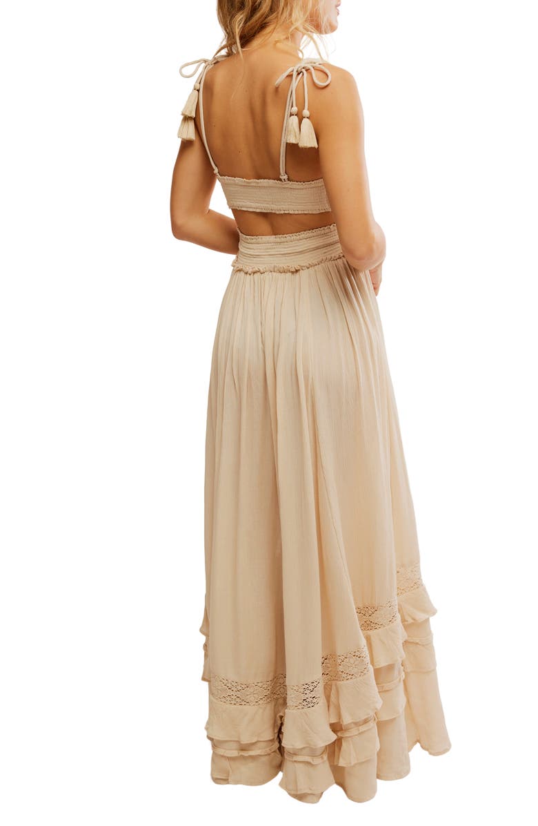 Free People Endless Summer by Free People Santa Maria Maxi Dress, Alternate, color, Summer Khaki