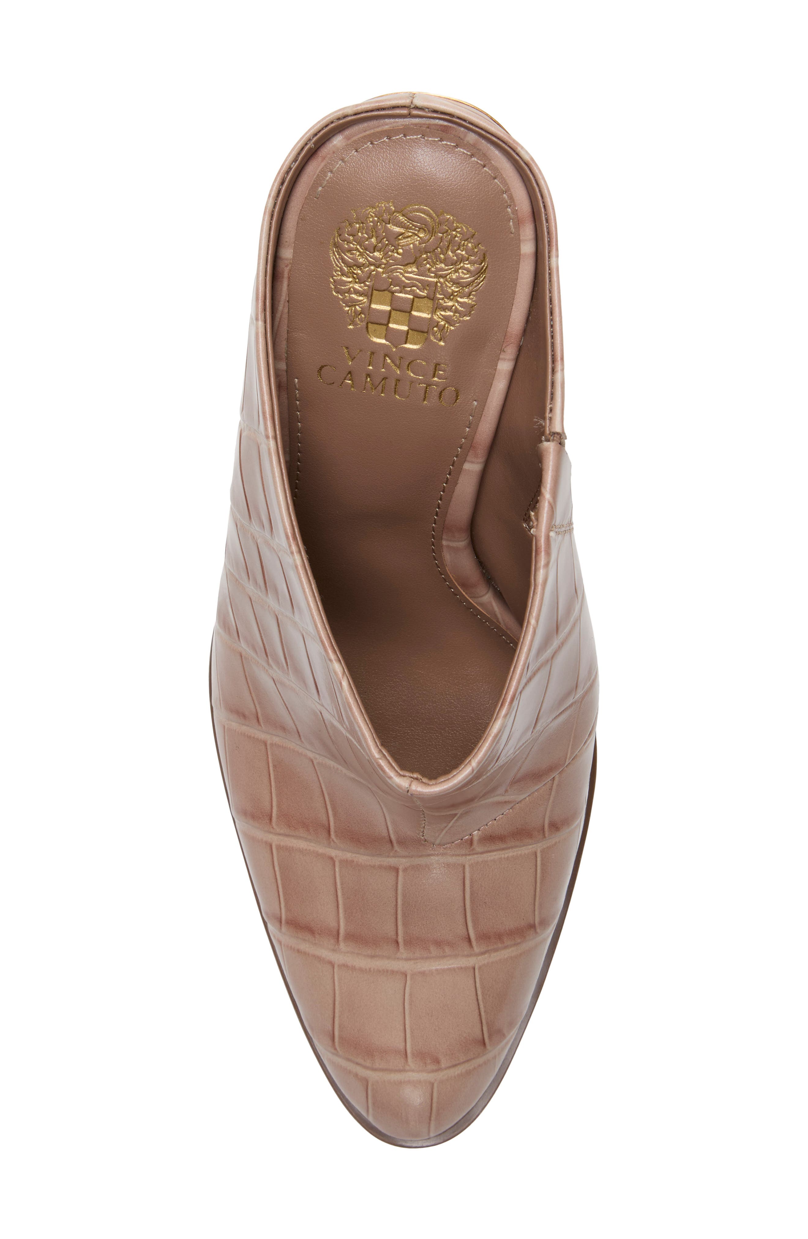 Solene Mule, Alternate, color, CHAI LATTE
