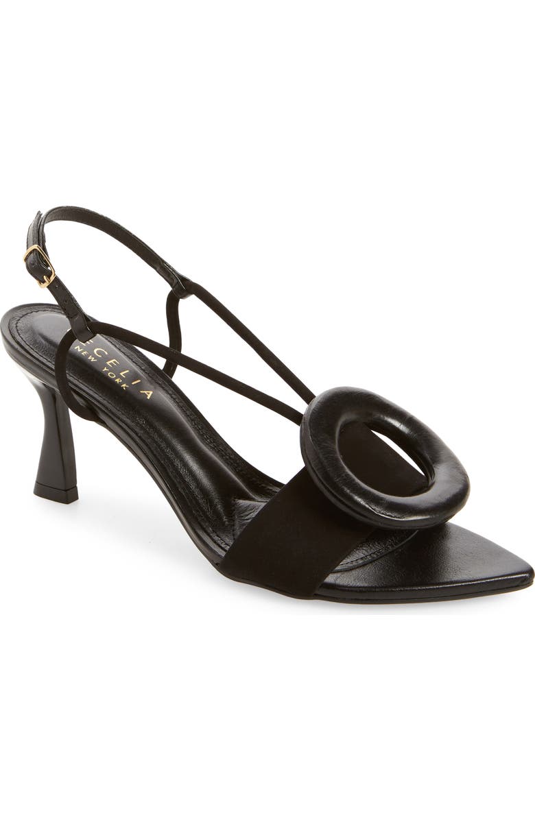 Cecelia New York Myra Pointed Toe Slingback Sandal, Main, color,