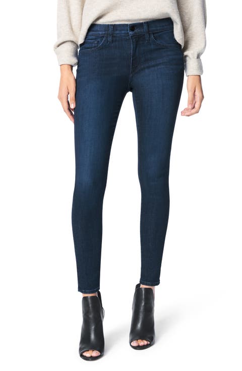 ★ ★ Women's High Rise Skinny Ankle Fit Mid Blue 15e0d6ef-047d-48b0-9f76-