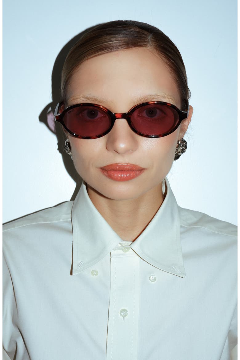 The Bessette Sunglasses, Alternate, color, Turtle Lilac