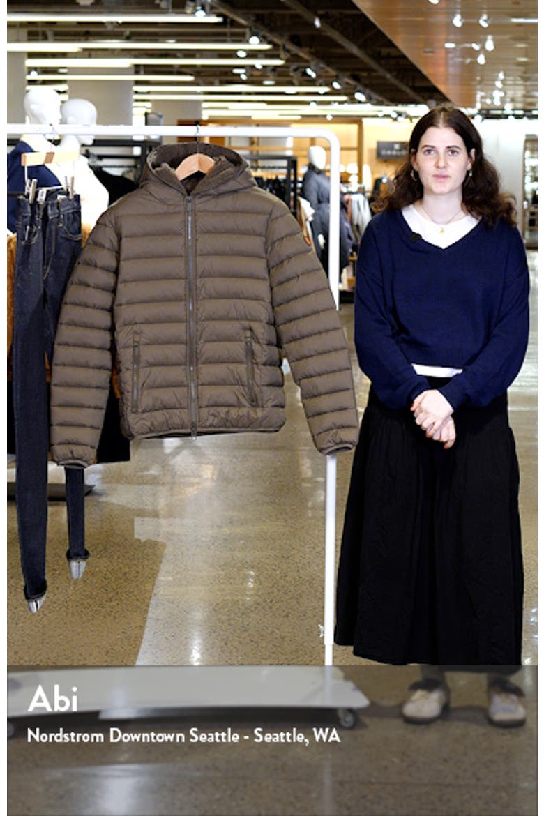 Morus Water Resistant Hooded Quilted Puffer Jacket video