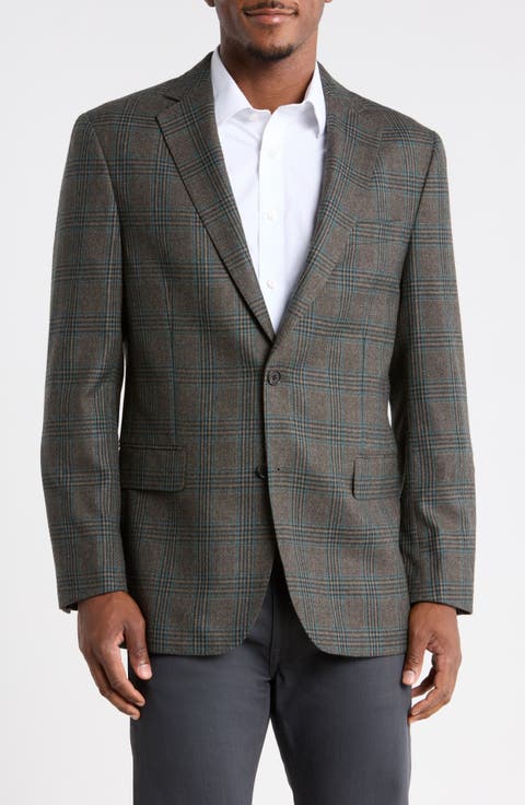 Check Wool Sport Coat