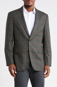 Brooks Brothers Check Wool Sport Coat